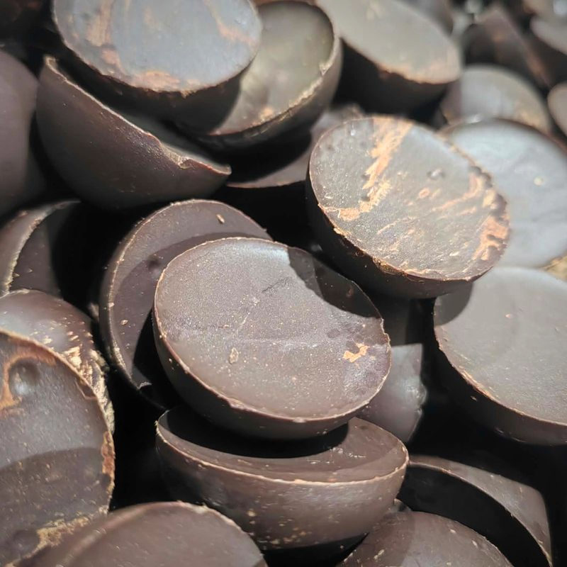Small Pack, 100g of Mercy's Tablea pure Cebu cacao tablea